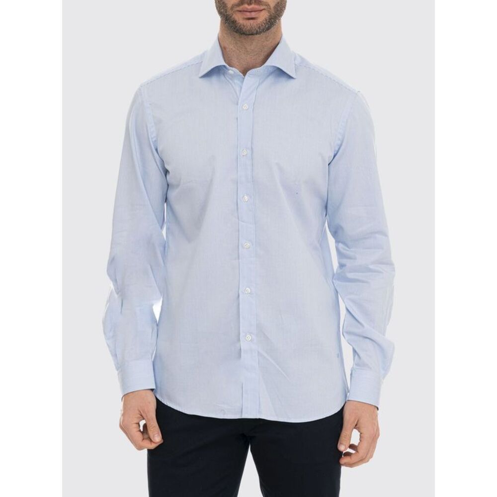 Fay Shirt Men Sky Blue
